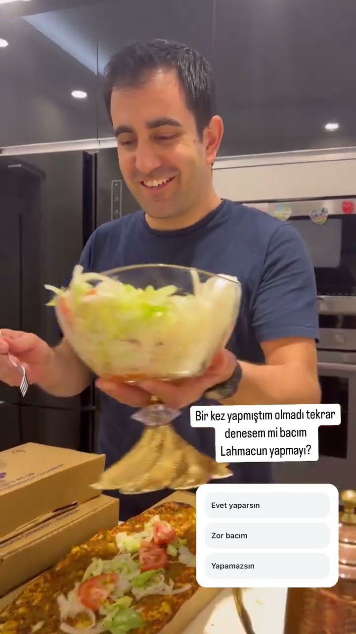 Bir kez yapmıştım olmadı tekrar denesem mi bacım Lahmacun yapmayı?❤️