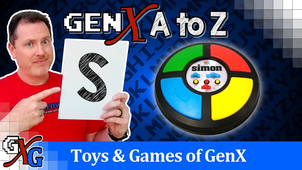 Simon GenX Electronic Toy Nostalgia - S is for Simon | A to Z