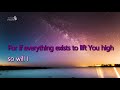 So Will I - Hillsong Worship | Karaoke version | Worship Heaven fellowship |