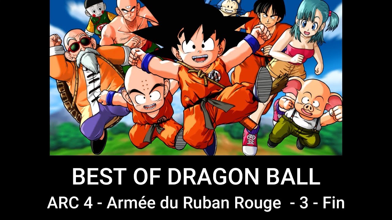 T-shirt 'Dragon Ball' manches courtes et imprimé recto/verso - noir