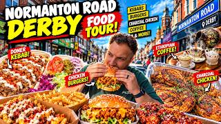 DERBY Food Street Is INSANE! Normanton Road FOOD TOUR! (MUST TRY FOOD!!!)