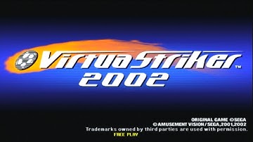 Virtua Striker 2002 (Triforce Attract Intro and How to Play Video)