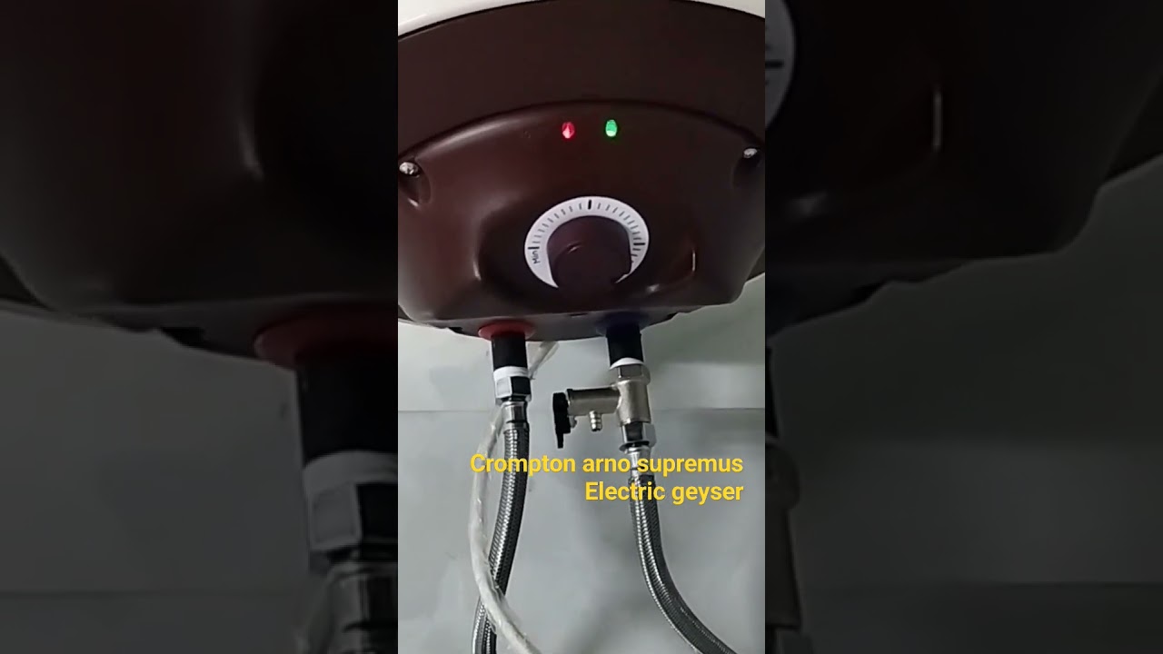 crompton arno supremus electric storage water geyser #shorts - YouTube