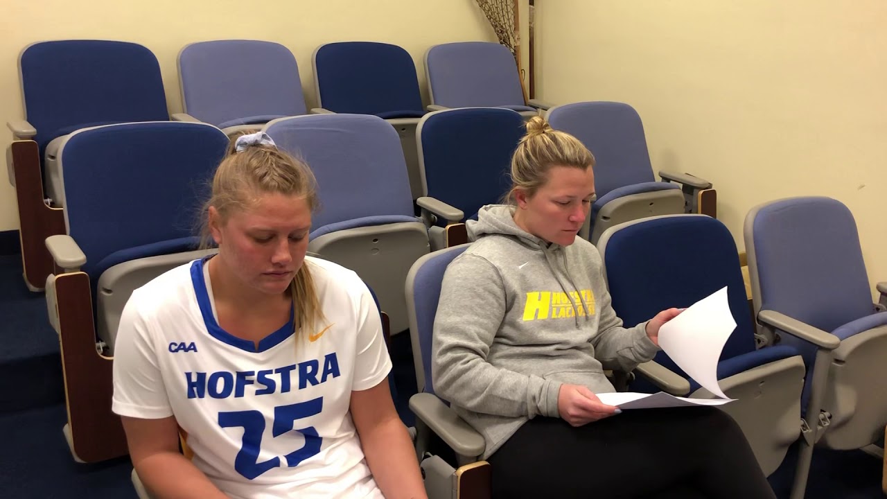 WLAX Hofstra Women’s Lacrosse Press Conference (2/15/20) YouTube