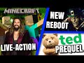 Live-Action Minecraft Movie, Leprechaun Horror Reboot, Ted Prequel & MORE!!