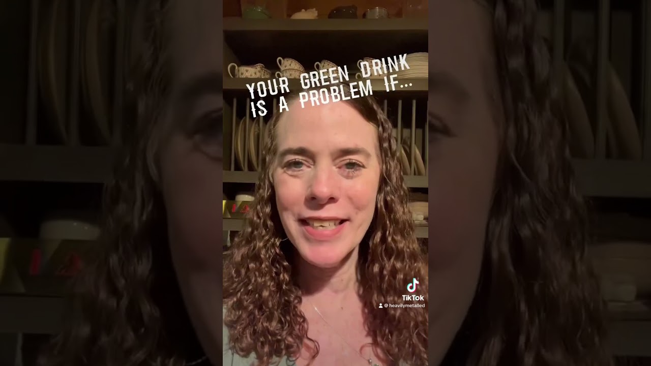 Green Drink Believer? Use Caution w/This Allergy! #metal #allergies #chronicpain #healthandwellness