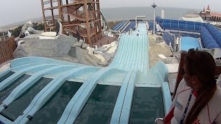 Stuck on the Water Slide at Iceland