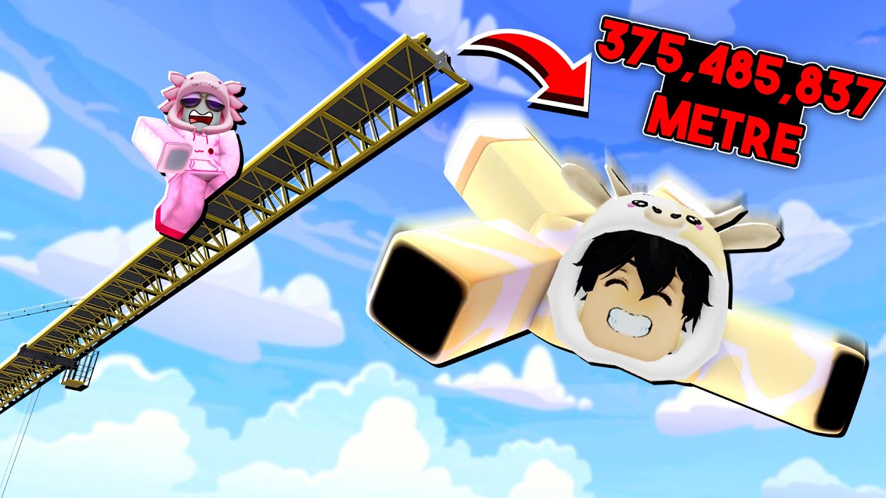 375,485,837 METREDEN ATLADIM! | Roblox Climb and Jump Tower
