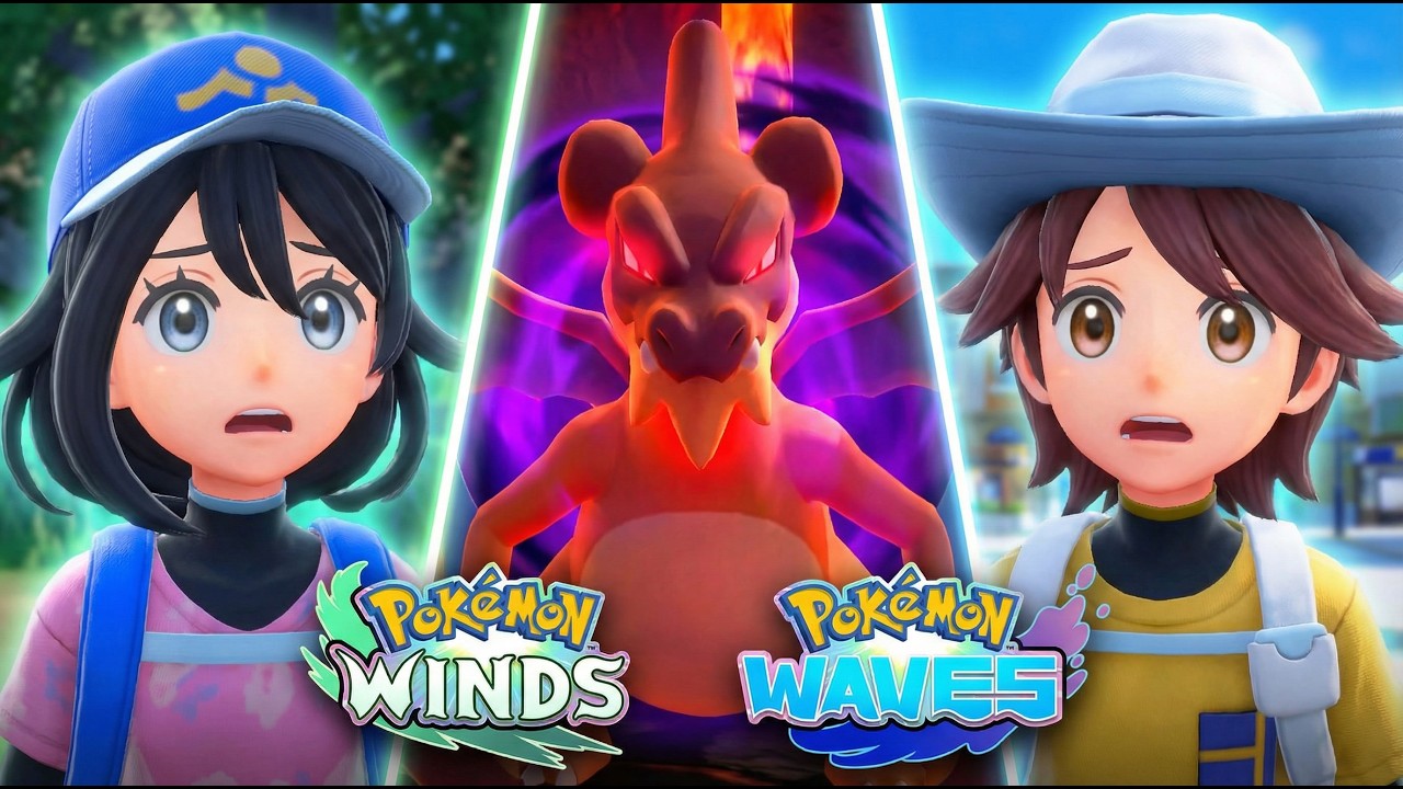 Vùng đất quần đảo nhiệt đới trong Pokémon Winds và Waves