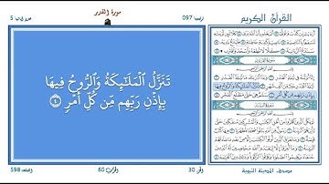 تعليم القرآن ـ سورة القدر 097 (المقرئ عبد الباسط عبد الصمد) SOURATE AL-QADR