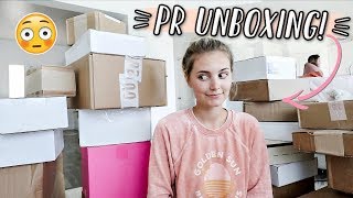 HUGE PR UNBOXING! MAKEUP & HOME DECOR!