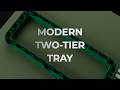 #3D printed Modern Two Tier Tray Animation #Timelapse  - #home #decoration #office #youtube #3dprint