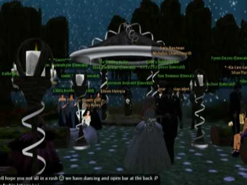 Second Life wedding of Elise & ICE