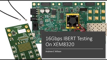 16Gbps IBERT Testing on XEM8320