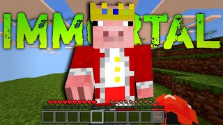 How Is It IMPOSSIBLE To Kill This IMMORTAL Player In This Minecraft SMP|#pumpkinsmp