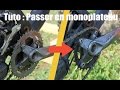 Tuto : Passer son VTT en monoplateau facilement (English subtitles) - Change from 2x/3x to 1x