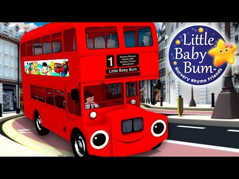Wheels On The Bus | Nursery Rhymes for Babies by LittleBabyBum - ABCs and 123s