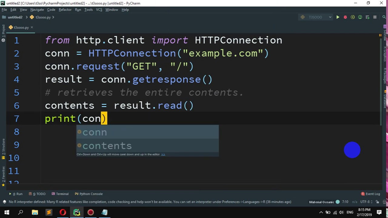 How to read the contents of an URL in Python - YouTube