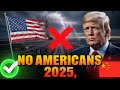 10 Countries Where Americans Can’t Travel in 2024 &amp; 2025