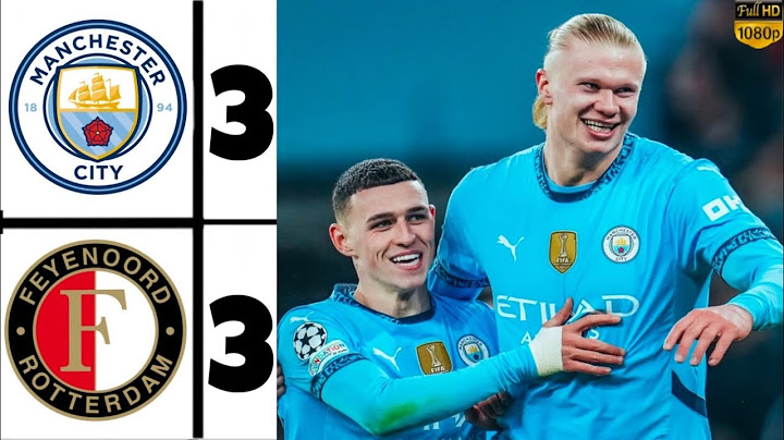 Manchester City 3-3 Feyenoord Match Summary and Important Moments