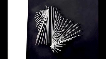 An Analog Map - String Art Mapping Budapest with Python & Nails | #30DayMapChallenge (9/30)