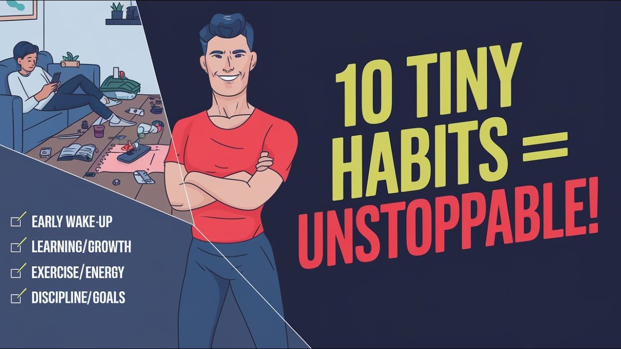 10 Tiny Habits That Will Make You UNSTOPPABLE||Life-Changing Daily ...
