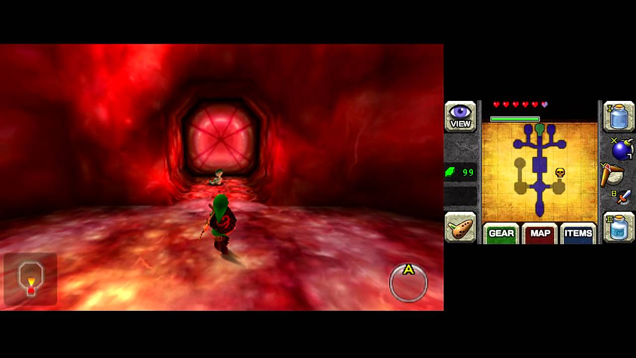 Ocarina of Time 3D [Part 7 Jabu Jabu's Belly] YouTube