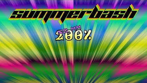 Summerbash 2017: Crash Bash 200% No Memory Manipulation Race on June 24th