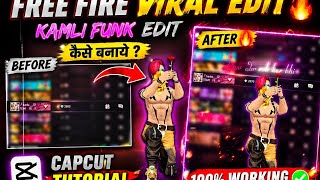 Free Fire Kamli Funk Edit Kaise Banaye 🔥 | CapCut Speed Ramp Tutorial (100% Viral Trick) screenshot 1