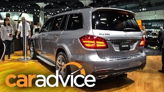 2016 Mercedes Benz GLS Walkaround : 2015 LA Auto Show