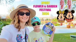 Disney World Easter Egg Hunt with PRIZES 😍 FIRST LOOK at Epcot Flower & Garden 2024
