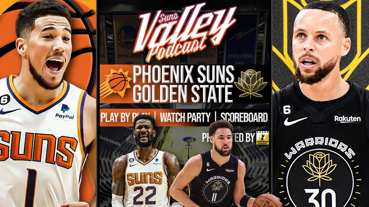 Phoenix Suns vs Golden State Warriors LIVE Reaction Scoreboard