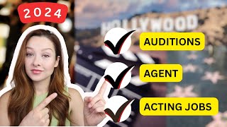 How to Become an ACTOR in 2024 (w/ NO experience) Step by Step guide