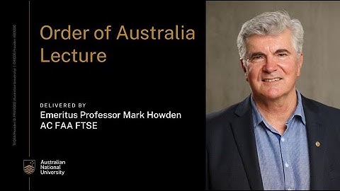 Order of Australia Lecture: Go hard or go slow on climate change ? What’s in the national interest ?