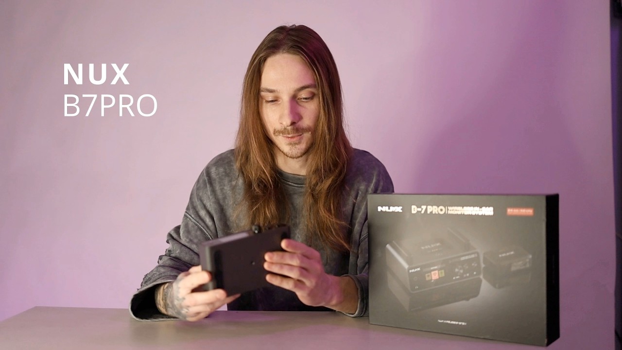 Обзор на ушной мониторинг NUX B7pro