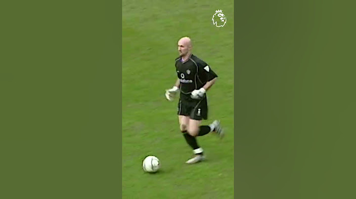 When a goalkeeper dribbles into the OPPOSITION HALF!