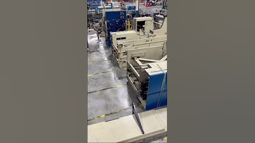 12 Unit M110 Printing Press  #printingpress #highspeedprinting #manufacturing