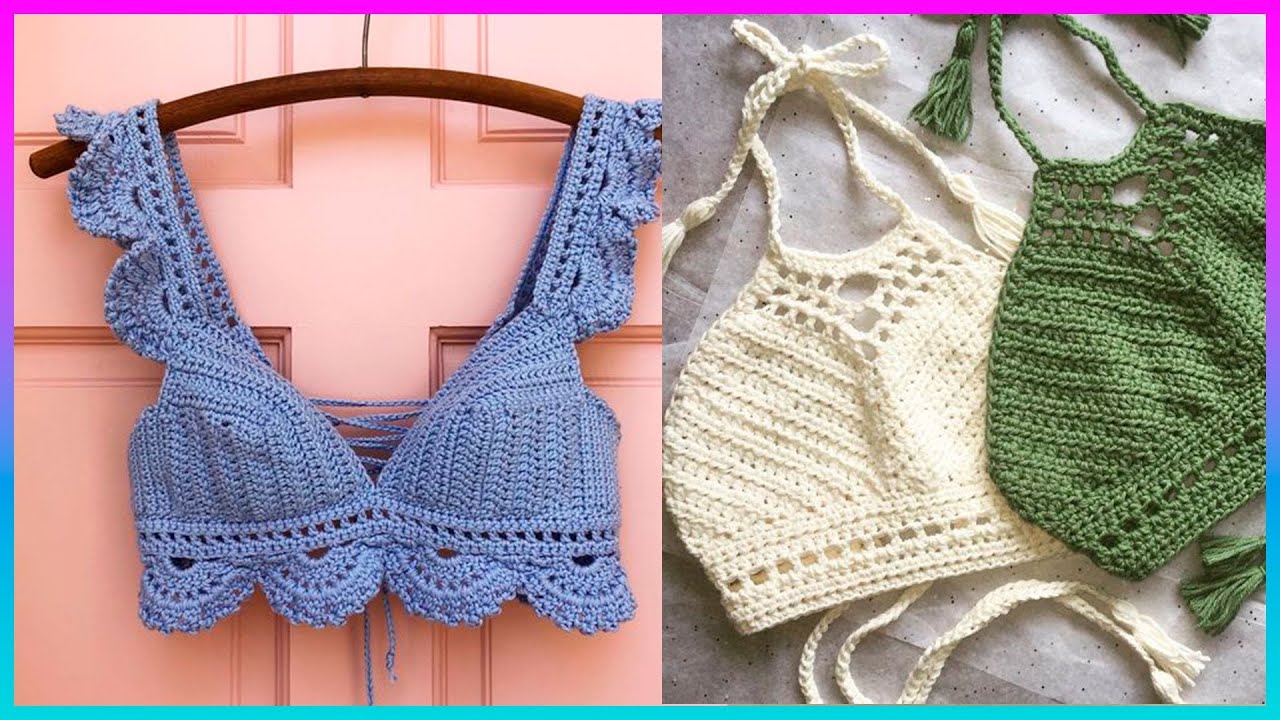 escritura apoyo su Crop top tejido | Tejidos crochet chalecos, Ganchillo ropa, Tops de  ganchillo - YouTube