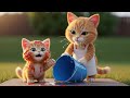 When A Bucket Becomes A Boat: A Very Wet &amp; Tomato-y Cat Tale- Funny Cat Videos