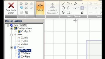 Creating a Rectangle in Alibre Design (Legacy Interface)
