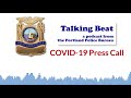 Portland Police COVD-19 Press Call