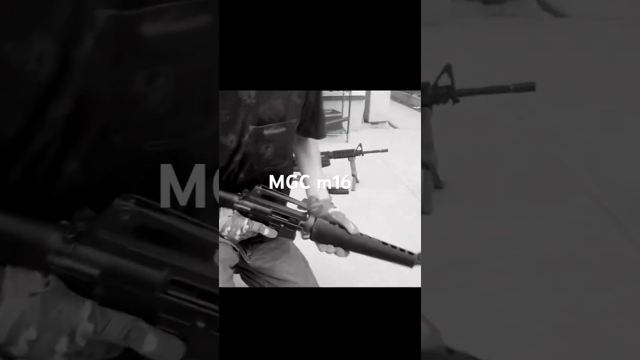 Mgc M16 Toy Gun M16a4clutch Ff Toyguns Modern Gunna Cpps AR Ak M
