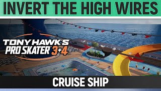 Tony Hawks Pro Skater 34 - Cruise Ship - Invert The High Wires