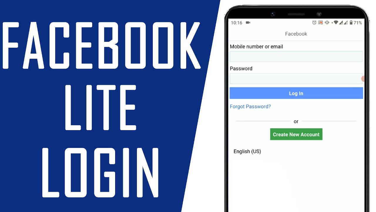 How to Log in Facebook Lite