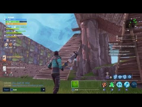 Fortnite Save the world Scammer get scammed (Map glitch ...
