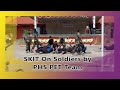 A special skit on soldiers by pet department  paramita high school