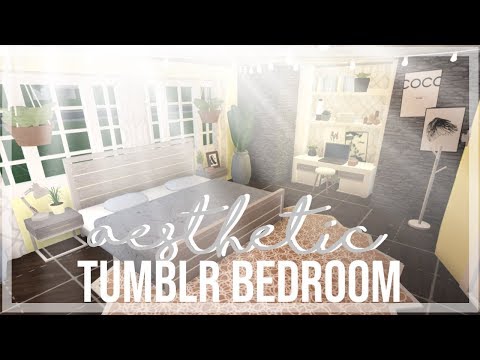 Roblox Bloxburg Aesthetic Tumblr Bedroom Youtube - roblox bloxburg touring a tumblr bedroom theres a