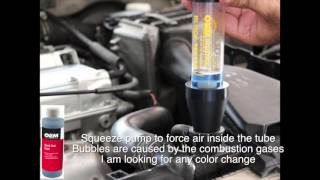 Mitsubishi Lancer Fix: Head Gasket Leak test