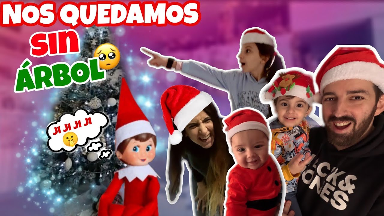 DECORAMOS el ÁRBOL 🎄de NAVIDAD EN FAMILIA! MIKE el ELFO NOS DESAPARECE EL ÁRBOL😱 VLOGMAS 2022