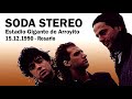 Soda Stereo - Canción Animal (Estadio Gigante de Arroyito | 15.12.1990)
